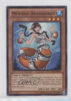 2012 Yu-Gi-Oh! - Abyss Rising Unlimited Mermail Abyssgunde R #ABYR-EN015 K0m • $1.39