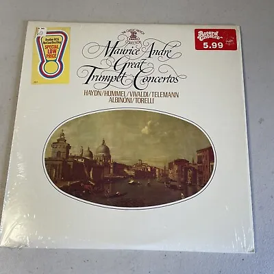 Maurice Andre Great Trumpet Concertos LP Vinyl Record Album 1974 RCA • $19.99