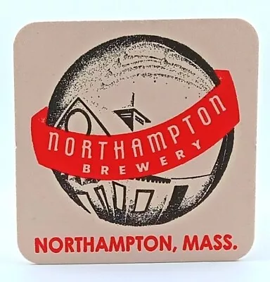 Beer Coaster-Northampton Brewery Northampton Massachusetts-S355 • £3.89