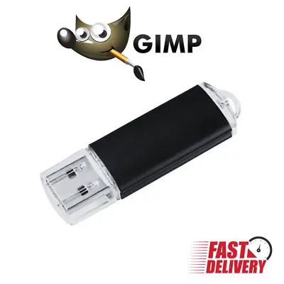 GIMP GNU Image Manipulation Program Photo Editing Editor USB Flash Drive • £7.99