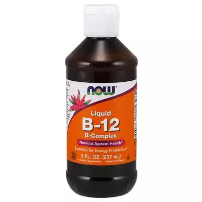 NOW Foods Liquid B-12 8 Fl Oz Liq • $17.01