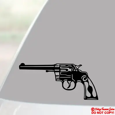 .38 Special Revolver Gun - Vinyl Decal Sticker Car Window Wall Cowboy Old West • $2.99