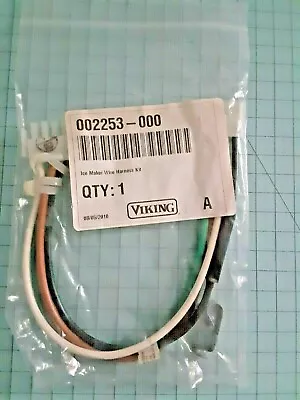 Viking Refrigerator Ice Maker Wire Harness Kit Factory Part NOS 002253-000 • $32.55