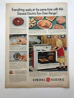 1953 General Electric  Range Watchmakers Of Switzerland Vintage Print Ads • $9.50