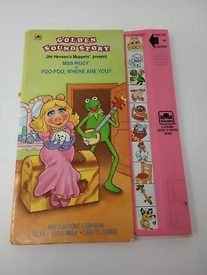 Golden Sound Story: Miss Piggy In Foo-Foo Where Are You? Muppets (Golden 1991)  • $21.99