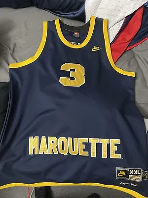 Nike Marquette Dwaine Wade Jersey • $50