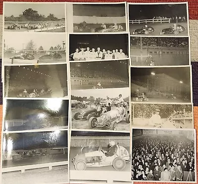 15 Midget Car Auto Racing Vintage Photographs Ohio Michigan • $29.44