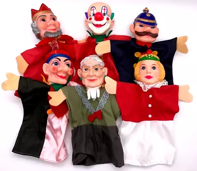 $129.95 • Buy Vintage 1970s Mr. Rogers Neighborhood Rubber Head Hand Puppets Set Of 6
