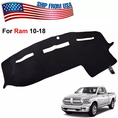 $25.99 • Buy Dash Cover Mat Dashboard Carpet For Dodge Ram 1500 2500 3500 2010-2018 2015 2017