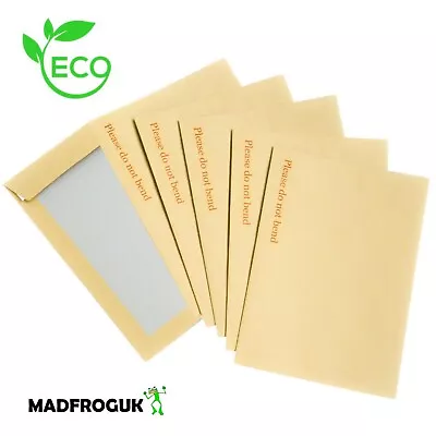 Please Do Not Bend A6 C6 A5 C5 A4 C4 A3 C3 Hard Card Board Back Backed Envelopes • £1.29