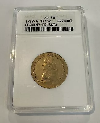 Gold Coin 1797-a 1f'or From Germany Prussia • $2194.50