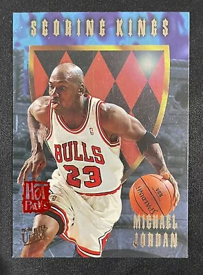 1995-96 Fleer Ultra Scoring Kings Hot Packs Michael Jordan #4 • $22.50