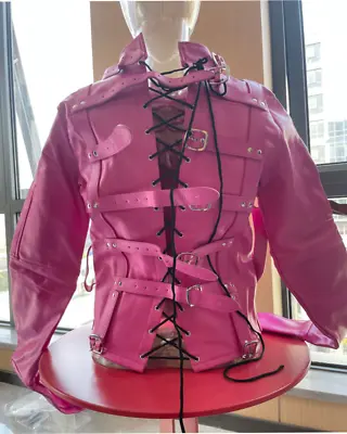 $39.99 • Buy Asylum Women Costume Body Harness Armbinder Adjustable Party Straight Jacket 