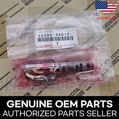 Genuine Toyota Lexus OEM Auto Transmission Pressure Control Solenoid 35290-34010 • $109.99