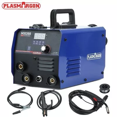 MIG Welder 3 In 1 200A TIG/MIG/MMA Multiprocess NO GAS IGBT Equipment Welding • $95