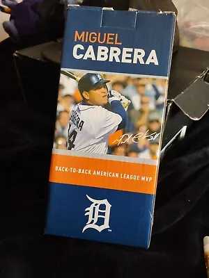 FOREVER Detroit Tigers MIGUEL CABRERA American League MVP Bobblehead ~ ERROR! • $45
