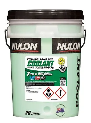 $179.95 • Buy Nulon Long Life Green Concentrate Coolant 20L LL20 Fits Mitsubishi FTO 1.8 (D...