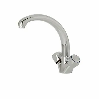 Keld Chrome Effect Kitchen Monobloc Tap • £29.99