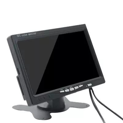  TV 7 Inch Monitor 800X480 Portable Car LCD Screens On DVD/CMMB Two Input  • £27.59