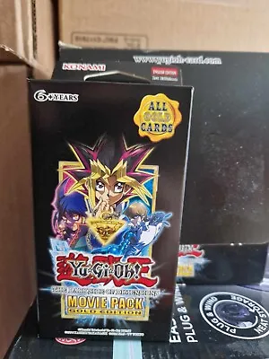 Yu-Gi-Oh - The Dark Side Of Dimensions Movie Pack: Gold Edition 1st (Sealed) • £35.99