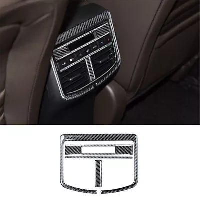 4Pcs Carbon Fiber Rear Central Air Vent Out Cover Trim For Mazda CX-9 2016-2022 • $19.02