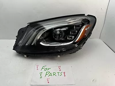 OEM 2018 - 2021 Mercedes S Class W222 Left Driver LH LED Lamp Headlight DAMAGED! • $185