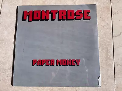 Paper Money By Montrose (Record 2022) • $29