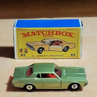 Vintage Lesney Matchbox #62 Cougar  With Original Box • $34.99