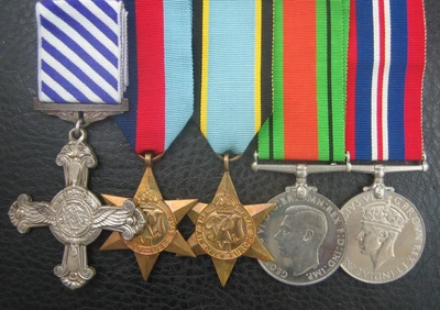 £8685 • Buy Ww2 Raf 617 Dambuster Squadron Dfc Distinguished Flying Medal & Logbook Group