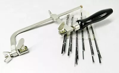 Jewelers Saw Kit Saw Frame 144 Blades -Adjustable Frame & Assorted Cutting Blade • $30.10