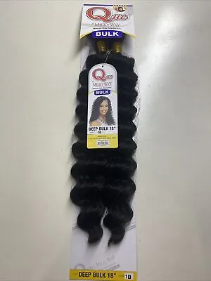 Milky_way_que_100% Human Hair_master Mix_deep_bulk_18 _#1b • $22