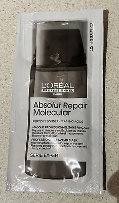 L’Oréal Professional Absolut Repair Molecular Peptides Hair Leave-In Mask 10ml • £7.99