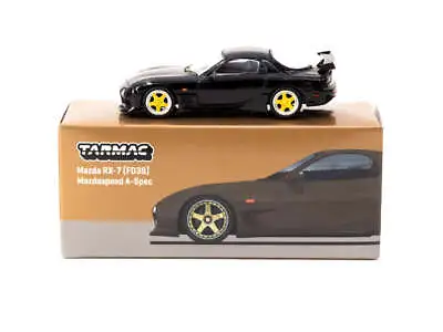 1:64 Mazda RX-7 (FD3S) Mazdaspeed A-Spec -- Brilliant Black -- Tarmac Works • $29.99