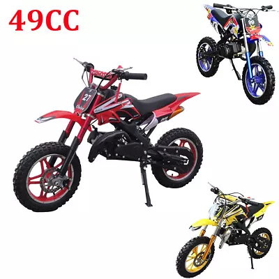 49cc 2-Stroke Kids Gas Dirt Bike Mini Pocket Off-Road Sports Ride Motorcycle • $399