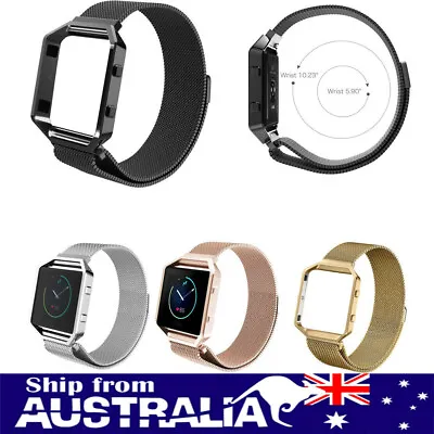 $9.99 • Buy AU Milanese Stainless Steel Watch Band Wrist Strap Bracelet For Fitbit Blaze M