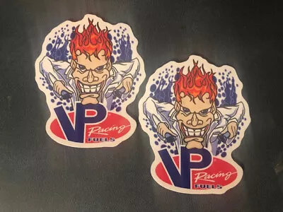 VP FUELS 2PC STICKER SET Racing GUY Off-ROAD 3  X 3.5  BITD SPONSOR • $3.95