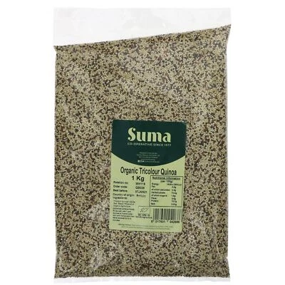 £10.13 • Buy Suma | Quinoa, Tricolour - Organic | 1 X 1kg