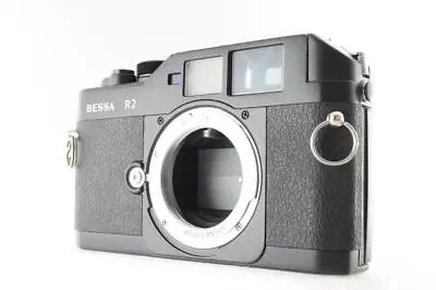 Voigtlander Bessa R2 Black Rangefinder Film Camera M Mount Mint++ New Level • $919.99