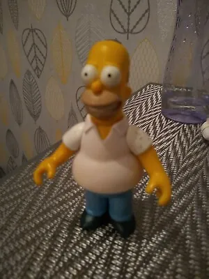 PLAYMATES INTERACTIVE THE SIMPSONS SERIES 1 HOMER SIMPSON  FIGURE WOS No Chip • £4.49