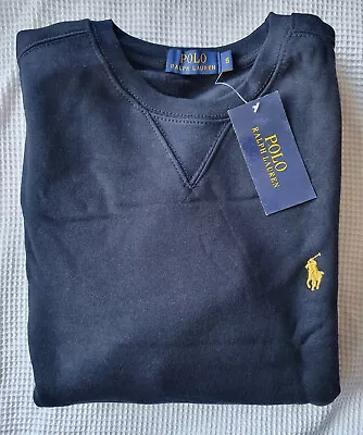 £38.99 • Buy Mens Ralph Lauren Navy Blue Sweatshirt