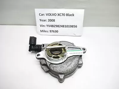 2008 VOLVO XC70 Vacuum Pump 6G9N-2A451-AF OEM & CFLO • $43.69