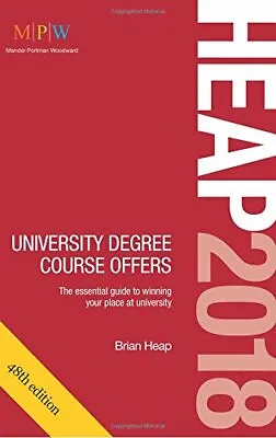 HEAP 2018: University Degree Course OffersBrian Heap • £3.28