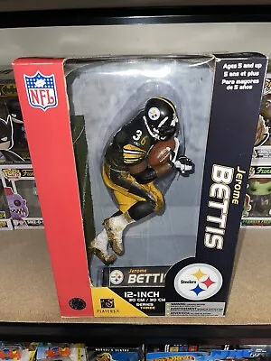 NFL Football Mcfarlane 12” Inch Figure Jerome Bettis Pittsburgh Steelers Sealed • $109.99