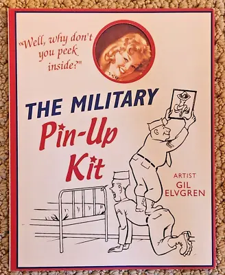 The Military Pin-Up Kit By Gil Elvgren WW2 WWII Rare NEVER DISTRIBUTED • $14.95