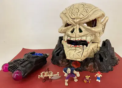 Vintage Bluebird 1992 ☆ MIGHTY MAX ☆ Mega Heads - Skull Master - Large Playset • $127.22