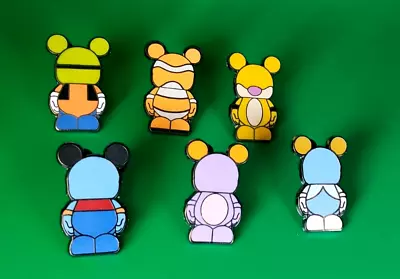 Disney - Vinylmation Jr #2  - Goofy/Tigger/Figment/Nemo/Cinderella & Genie Pins • $24.95