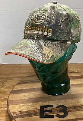 Nwot Franklin Building Supples Sashco Hat Camo Strapback Adjustable E3 • $7.99