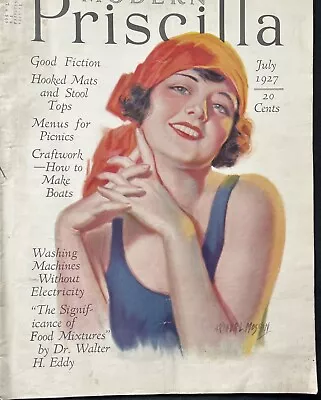 Modern Priscilla Magazine July 1927 • $9.99