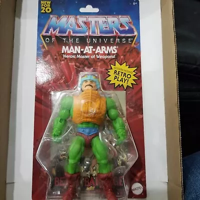 Mattel Masters Of The Universe MAN-AT-ARMS Heroic Master Of Weapons! • $25