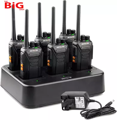 Superior  Walkie  Talkie   Long  Range  Walkie  Talkies  For  Adults   With  6 • £180.99